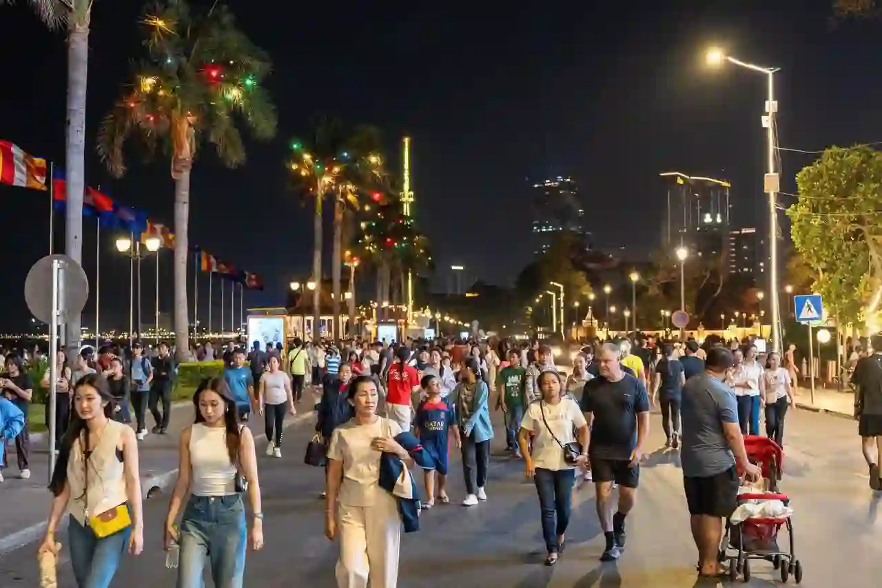 Walk Street Phnom Penh